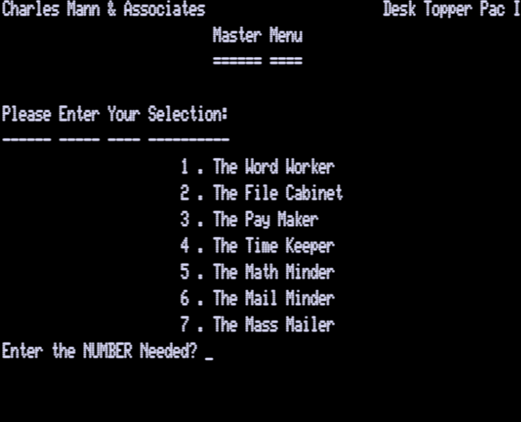 Screen shot